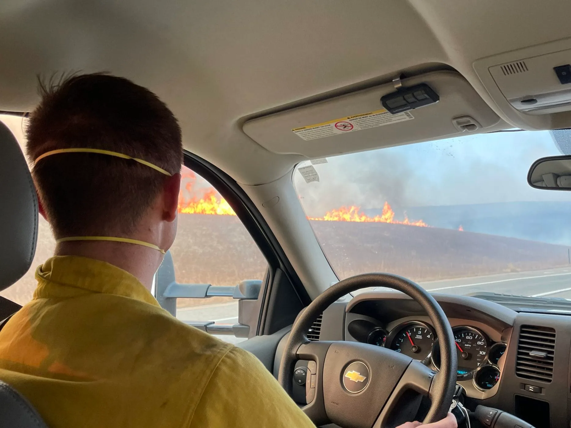 Middle Fork Fire response