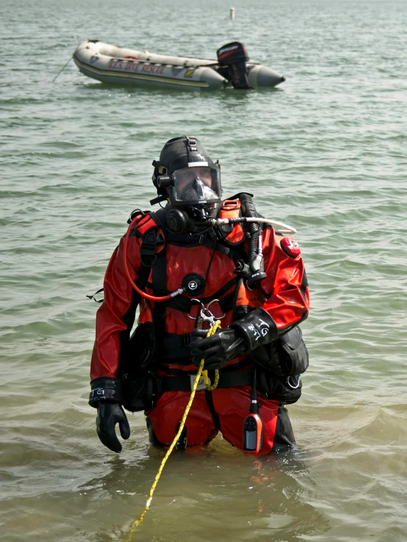 Water rescue training